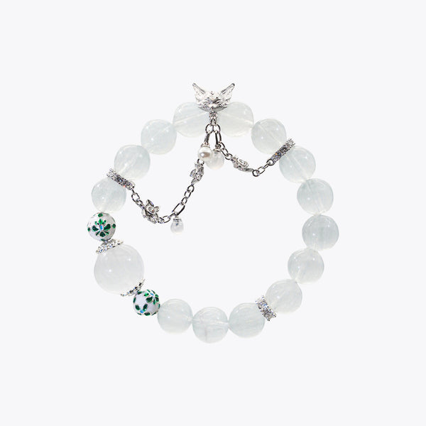 Celestial Fox · Spirit Lily Crystal Bracelet