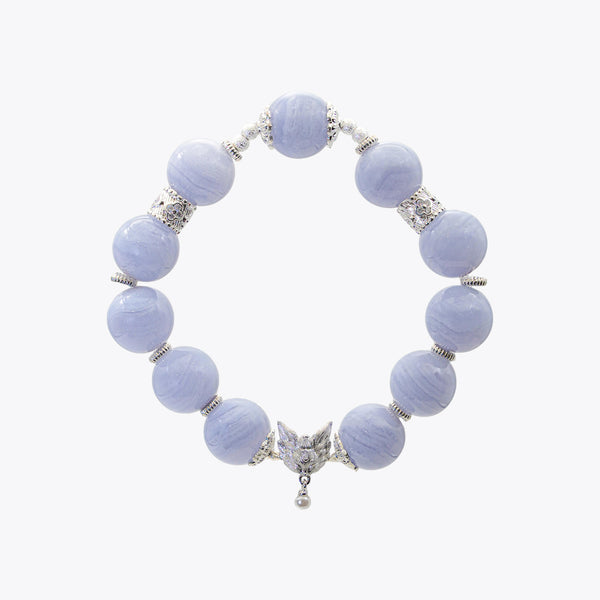 Nine-Tailed Jade Fox · Delicate Charm Crystal Bracelet