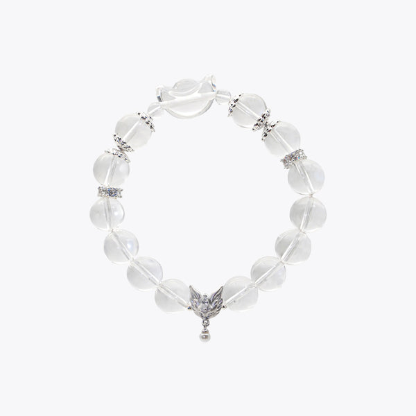 Celestial Fox Pearl · Ari Crystal Bracelet