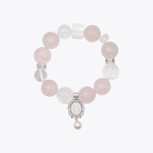 Nine-Tailed Fox Charm "Su Su" Crystal Bracelet