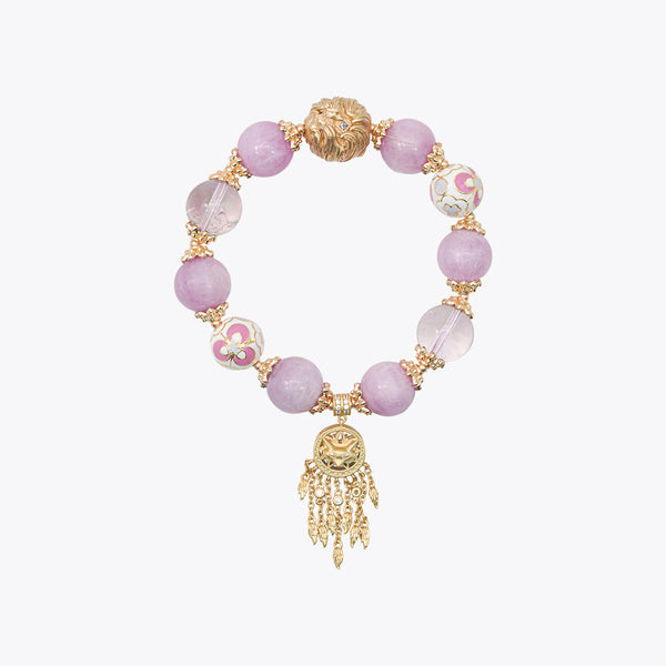 Golden Fox Dreamweaver - Lotus Spirit Bracelet