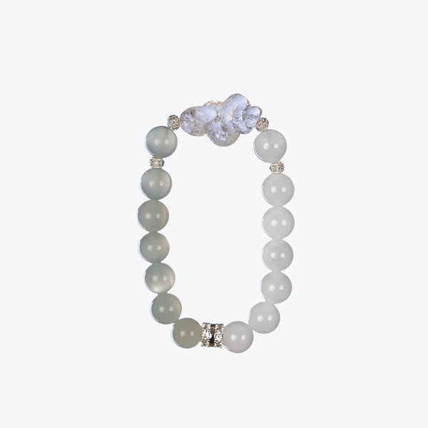Snowsprout Clarity Wisdom Crystal Bracelet
