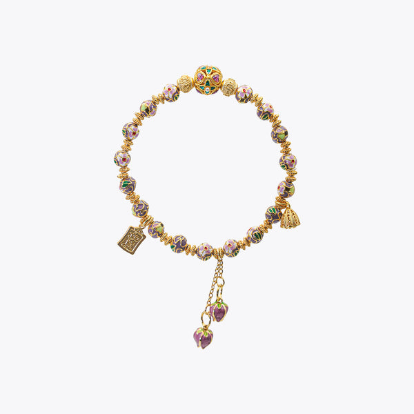 Serpent's Whisper - Fortune Flow Crystal Bracelet