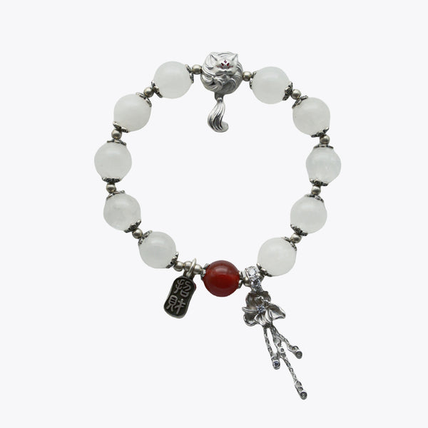 Snowfire Enchantress Crystal Bracelet (Kitsune Mystique)