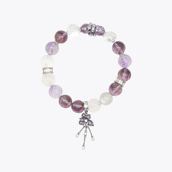 Abundance Amulet·Amethyst Scale Bracelet - Royal Abundance